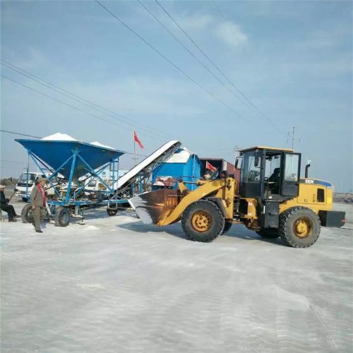 工業(yè)鹽發(fā)貨現場(chǎng)